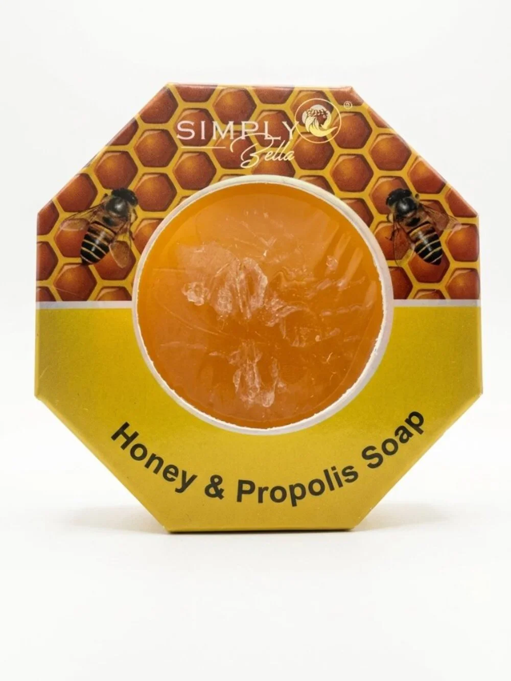 Simply Bella Honey & Propolis Soap Mild Soap Bar For Sensitive Skin 100g NIB